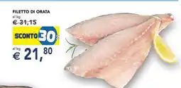 Esselunga Filetto Di Orata offerta