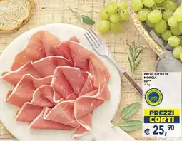 Esselunga Prosciutto di Norcia IGP offerta