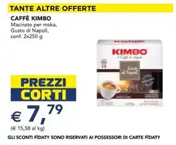 Esselunga CAFFÈ KIMBO offerta
