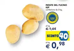 Esselunga Patate del Fucino IGP offerta