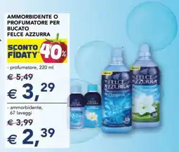 Esselunga Felce Azzurra Ammorbidente o Profumatore offerta