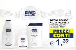 Esselunga Sapone Liquido Neutro Roberts offerta