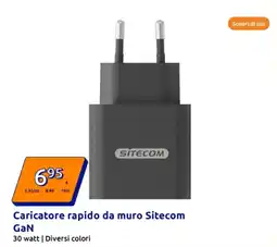 Action Caricatore rapido da muro Sitecom GaN 30 watt | Diversi colori offerta