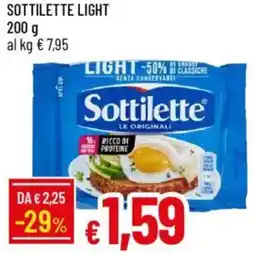 Galassia Sottilette light offerta