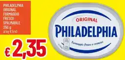 Galassia Philadelphia original formaggio fresco spalmabile offerta