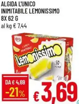 Galassia Algida l'unico inimitabile lemonissimo offerta