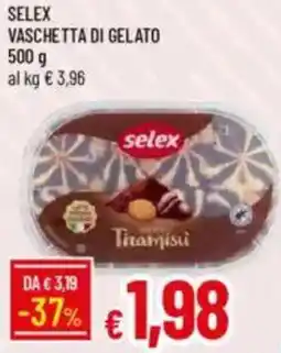 Galassia Selex vaschetta di gelato offerta