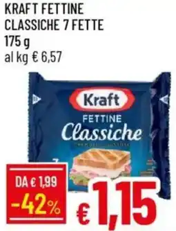Galassia Kraft fettine classiche 7 fette offerta