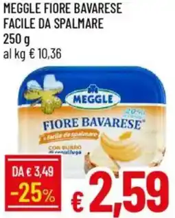 Galassia Meggle fiore bavarese facile da spalmare offerta