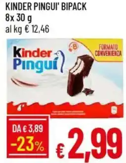 Galassia Kinder pingui' bipack offerta