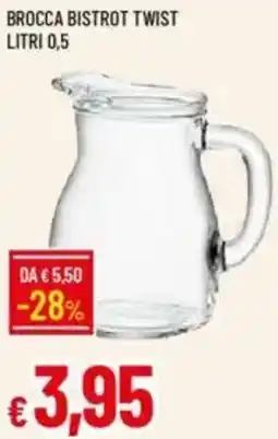 Galassia Brocca bistrot twist offerta