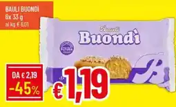 Galassia Bauli buondi offerta