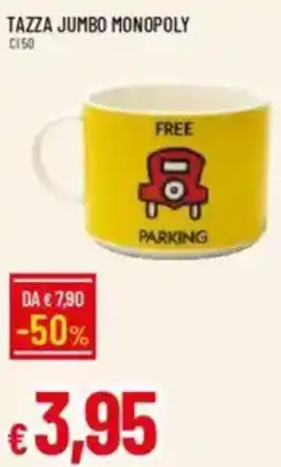 Galassia Tazza jumbo monopoly offerta