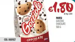 Carico Cash & Carry Pavesi gocciole chocolate offerta