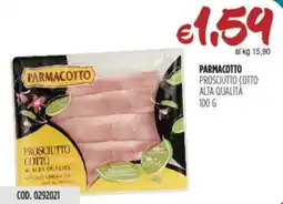 Carico Cash & Carry Parmacotto prosciutto cotto alta qualità offerta