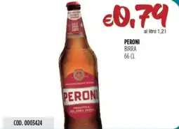 Carico Cash & Carry Peroni birra offerta