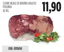 Carico Cash & Carry Cuore reale di bovino adulto polonia offerta