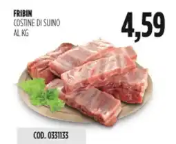 Carico Cash & Carry Fribin costine di suino offerta