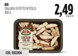 Carico Cash & Carry Aia tagliata di petto di pollo offerta