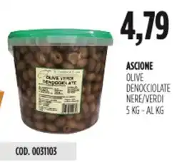 Carico Cash & Carry Ascione olive denocciolate nere/verdi offerta