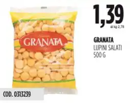 Carico Cash & Carry Granata lupini salati offerta