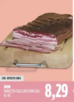 Carico Cash & Carry Jvon pancetta dolce/affumicata offerta
