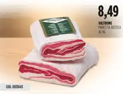 Carico Cash & Carry Valtidone pancetta rustica offerta