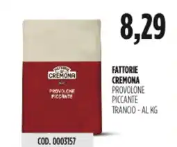 Carico Cash & Carry Fattorie cremona provolone piccante trancio offerta