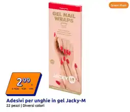 Action Adesivi per unghie in gel Jacky-M pezzi | Diversi colori offerta