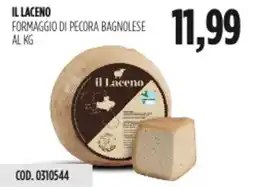 Carico Cash & Carry Il laceno formaggio di pecora bagnolese offerta