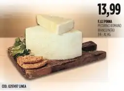 Carico Cash & Carry F.lli pinna pecorino romano bianco/nero 1/4 offerta
