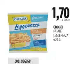 Carico Cash & Carry Orogel patate leggerezza offerta