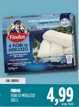 Carico Cash & Carry Findus fiori di merluzzo offerta