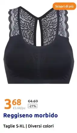 Action Reggiseno morbido Taglie S-XL | Diversi colori offerta