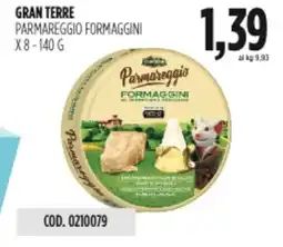 Carico Cash & Carry Gran terre parmareggio formaggini x8 offerta