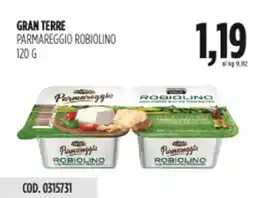 Carico Cash & Carry Gran terre parmareggio robiolino offerta