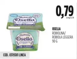 Carico Cash & Carry Osella robiolina/ robiola leggera offerta