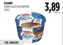 Carico Cash & Carry Galbani santa lucia mascarpone offerta