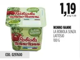 Carico Cash & Carry Nonno nanni la robiola senza lattosio offerta