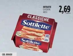 Carico Cash & Carry Sottilette classiche offerta