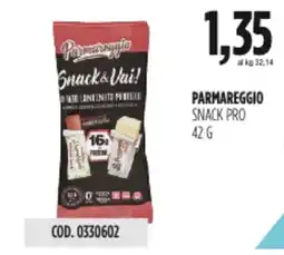 Carico Cash & Carry Parmareggio snack pro offerta