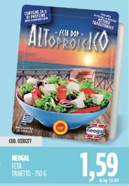 Carico Cash & Carry Neogal feta panetto offerta