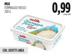 Carico Cash & Carry Milk formaggio fresco offerta