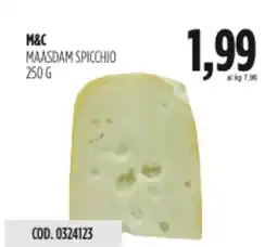Carico Cash & Carry M&c maasdam spicchio offerta