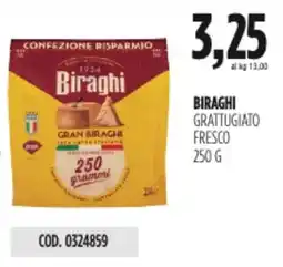 Carico Cash & Carry Biraghi grattugiato fresco offerta