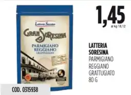 Carico Cash & Carry Latteria soresina parmigiano reggiano grattugiato offerta