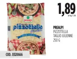 Carico Cash & Carry Prealpi pizzottella taglio julienne offerta