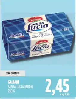 Carico Cash & Carry Galbani santa lucia burro offerta