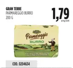 Carico Cash & Carry Gran terre parmareggio burro offerta
