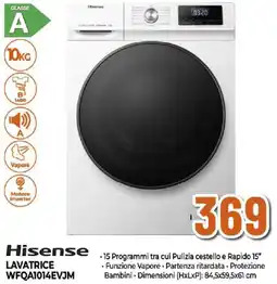 Ipercoop Hisense LAVATRICE WFQA1014EVJM offerta